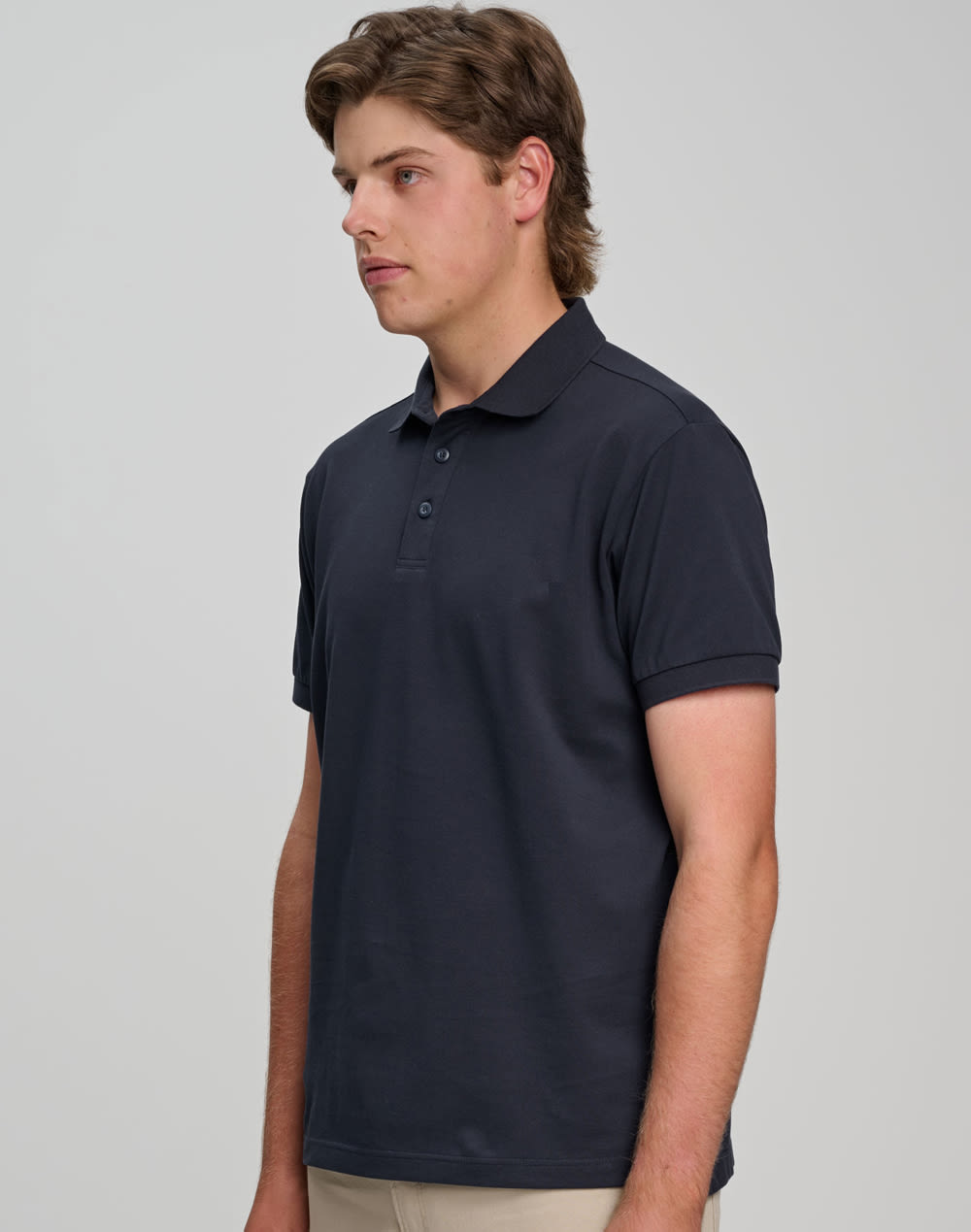 Men's Ultrafine Cotton Pique Polo SH-PS71