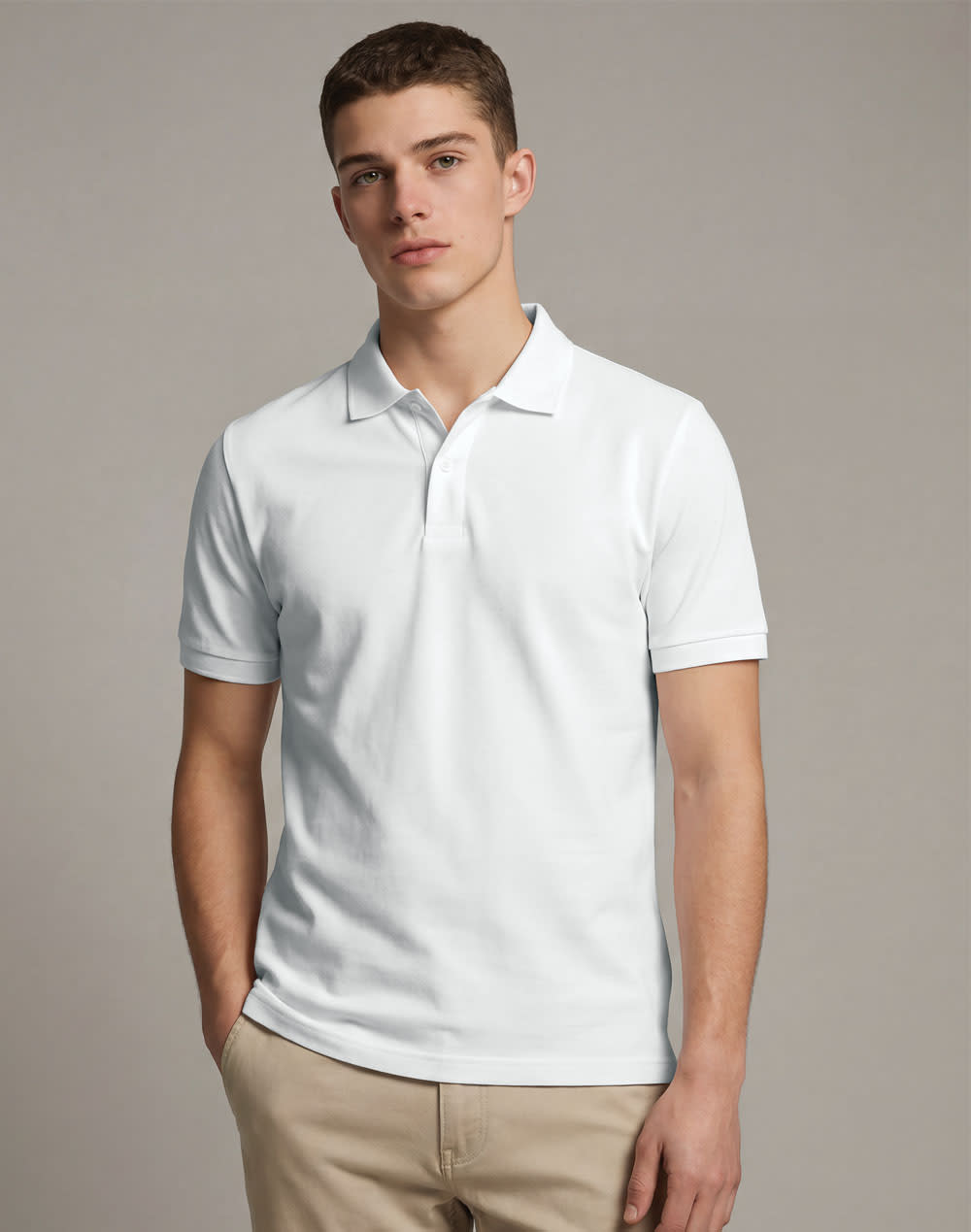 Men's Ultrafine Cotton Pique Polo SH-PS71