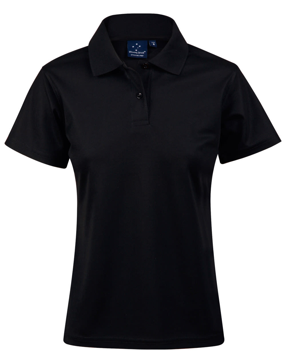 Ladies CoolDry Polyester Piqu? Polo PS82 | Black