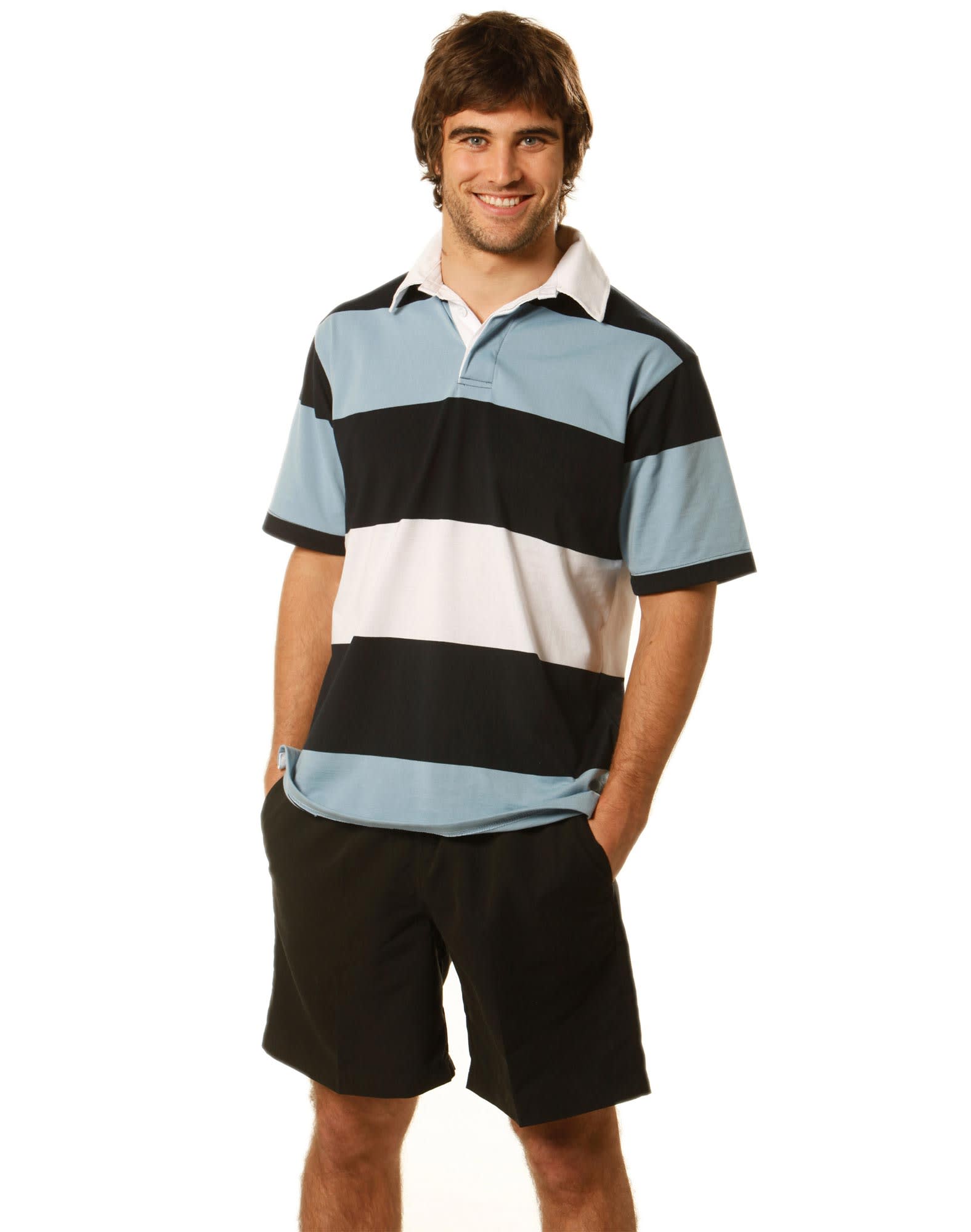 Men's short sleeve rugby top SH-RB05