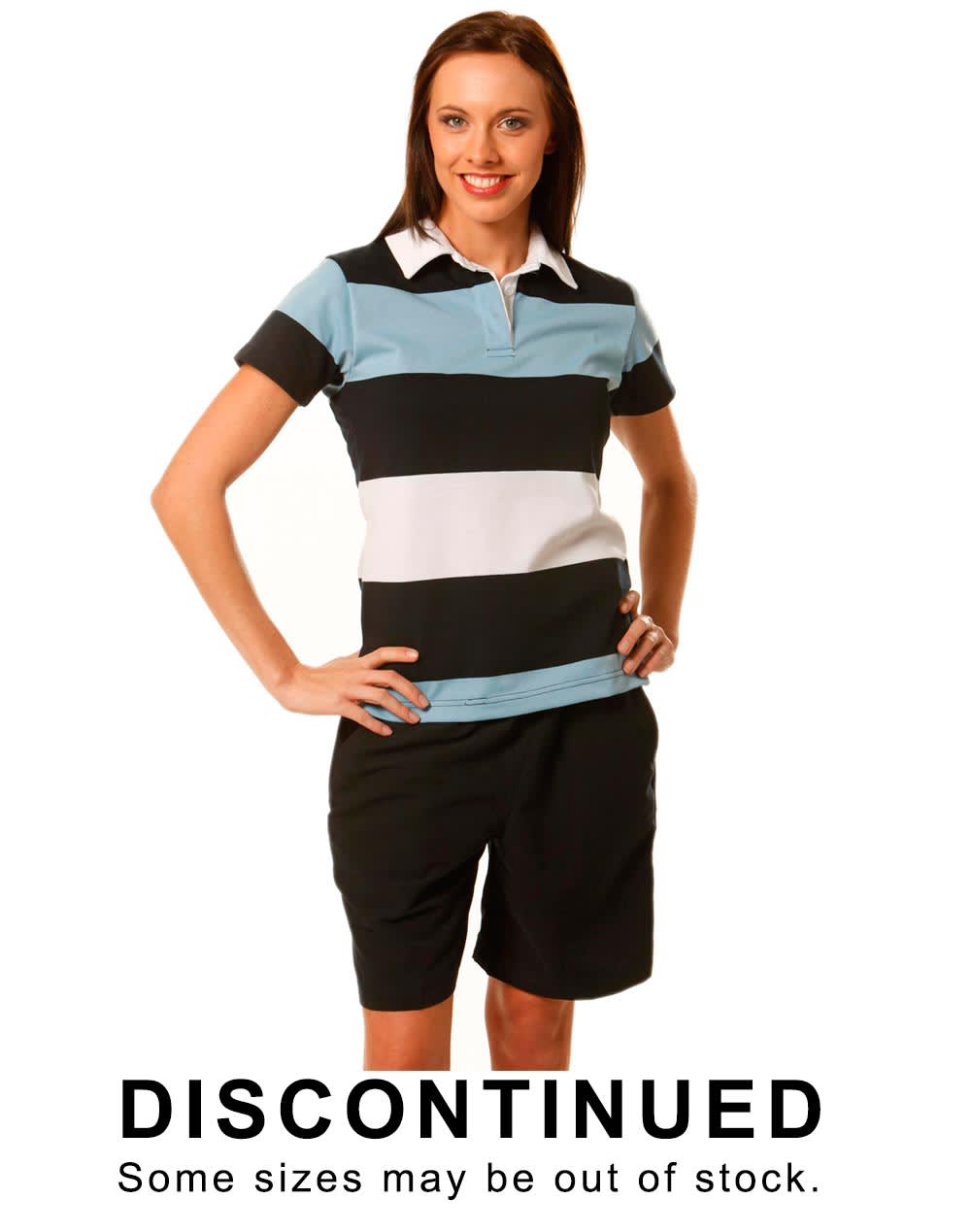 Ladies’ Short Sleeve Rugby Top