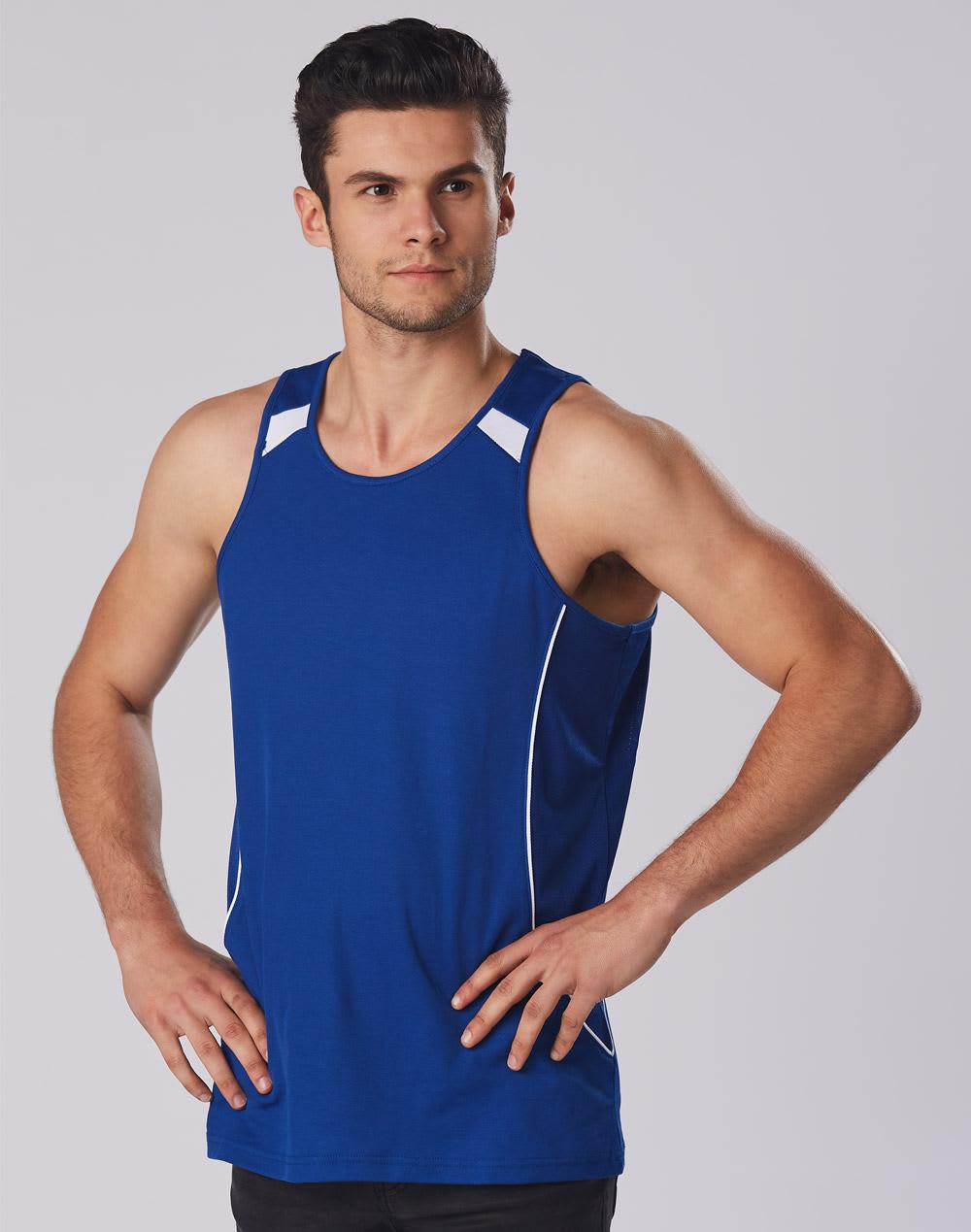 Mens TrueDry Fashion Singlet SL53