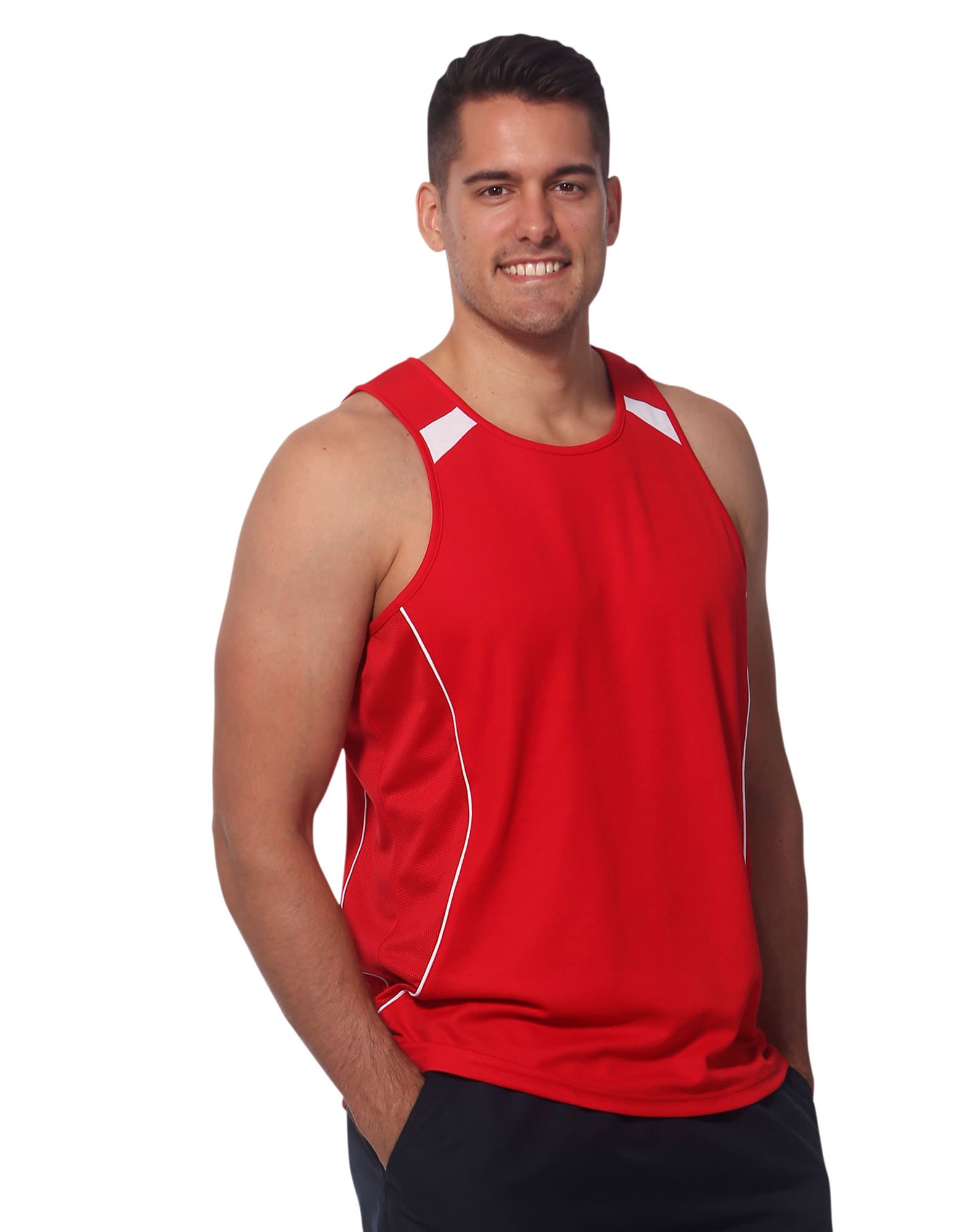 Mens TrueDry Fashion Singlet SL53 | 