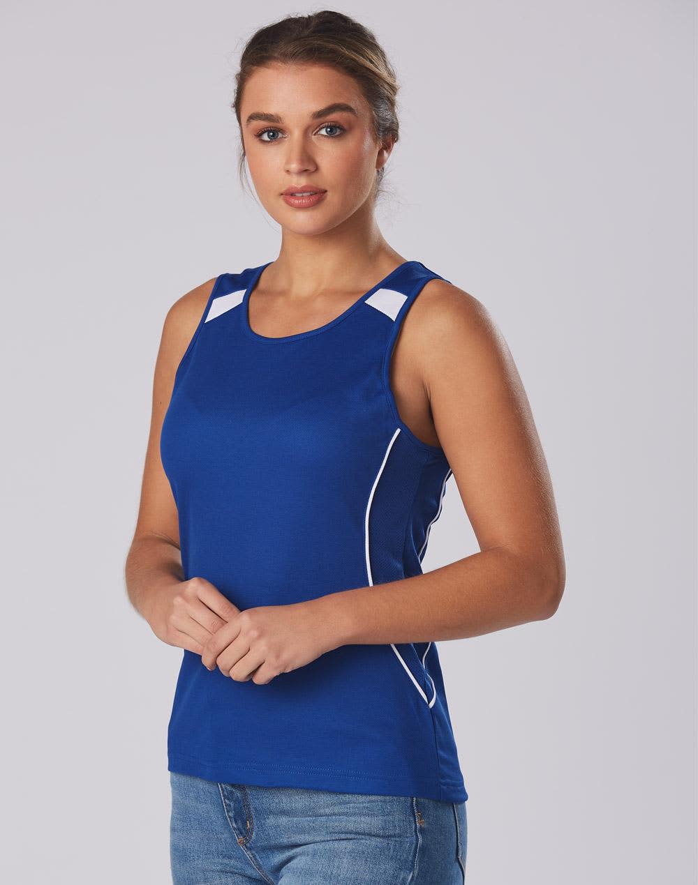 Ladies TrueDry Fashion Singlet SL54