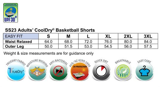 Adults CoolDry Basketball Contrast Colour Shorts SS23 | 