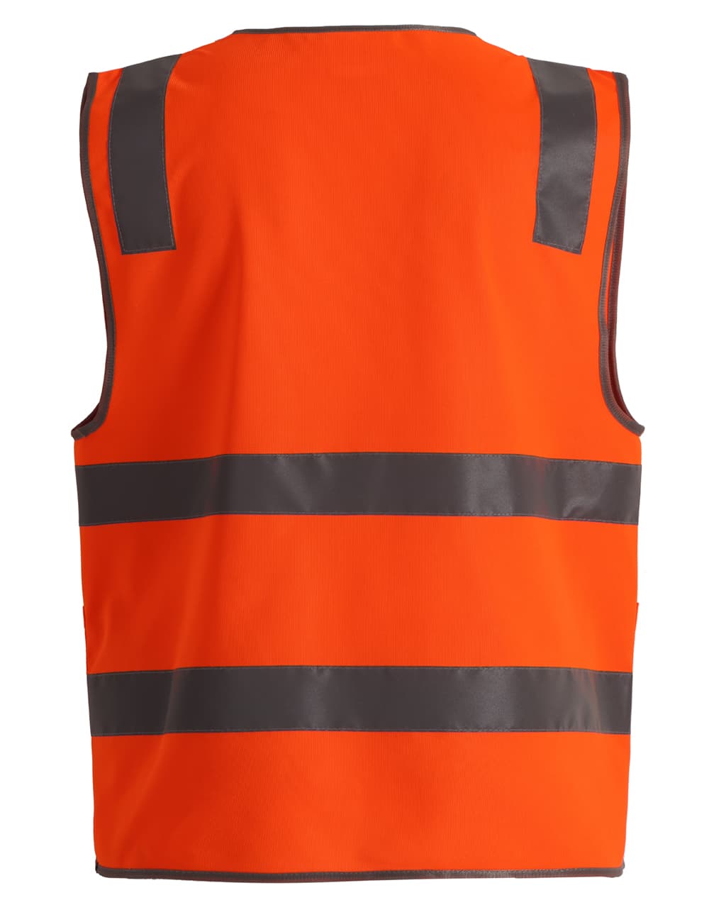 Hi Vis Safety Zip Vest With ID & Utility Pockets SH-SW04