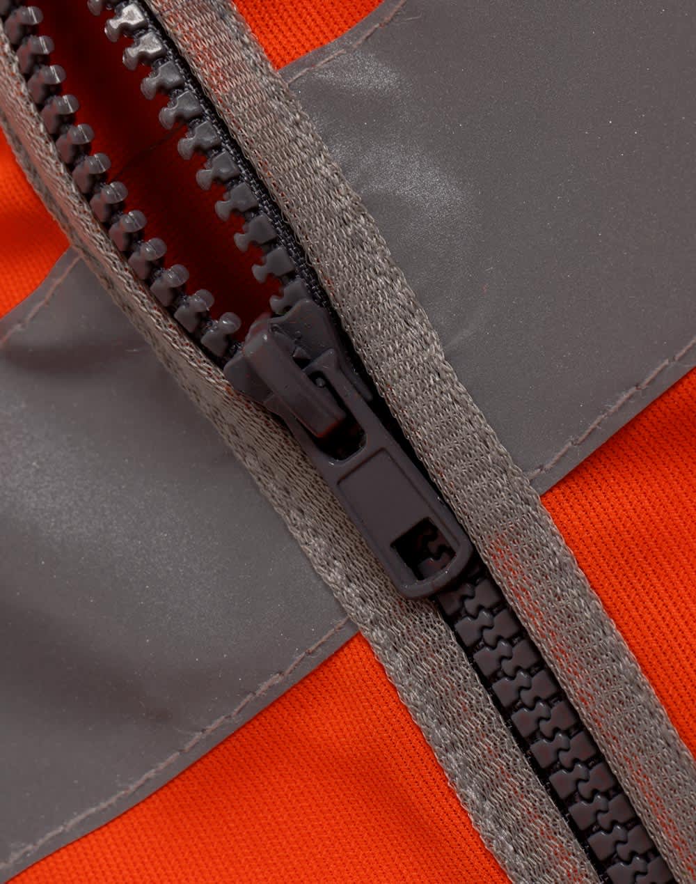 Hi Vis Safety Zip Vest With ID & Utility Pockets SH-SW04