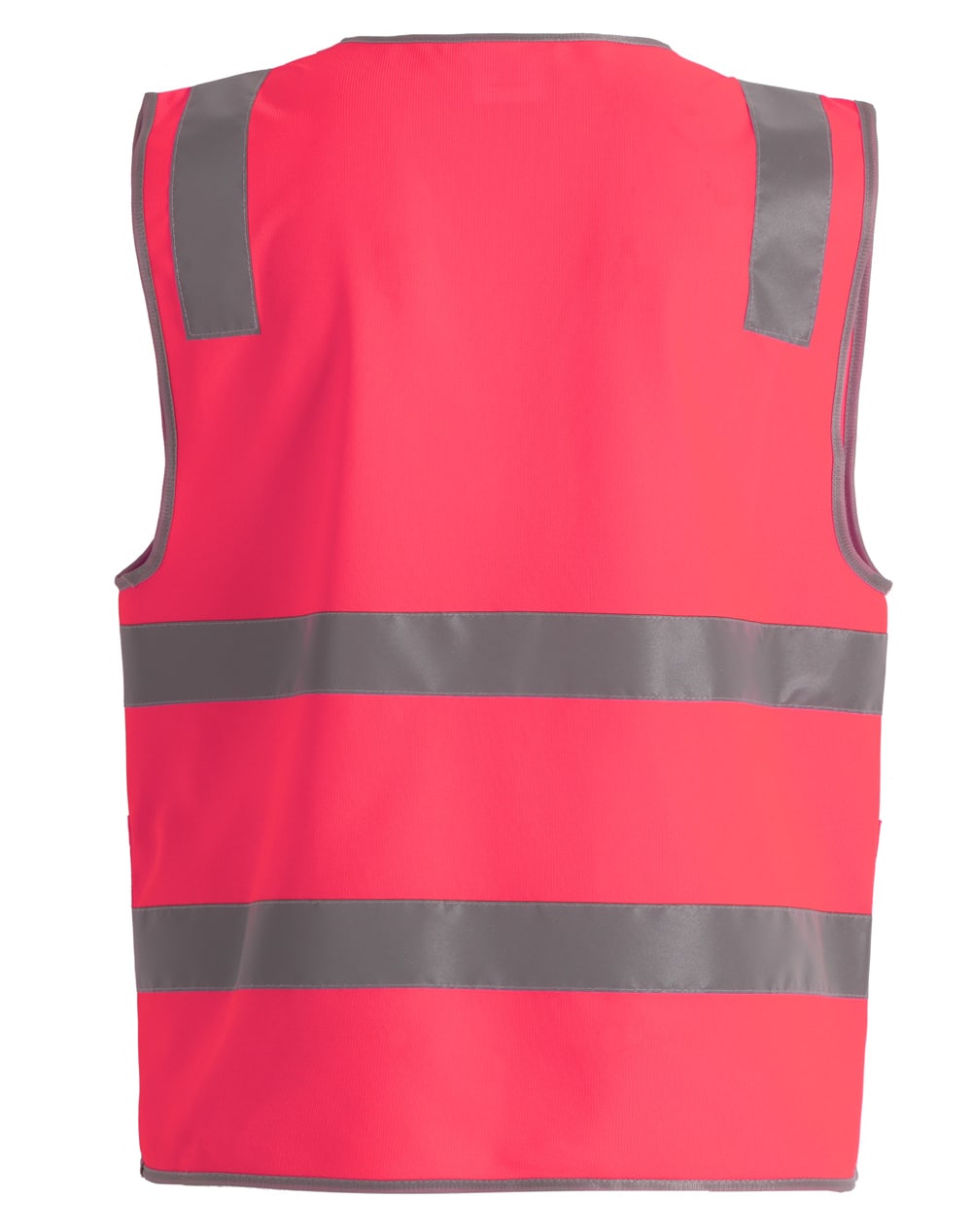 Hi Vis Safety Zip Vest With ID & Utility Pockets SH-SW04