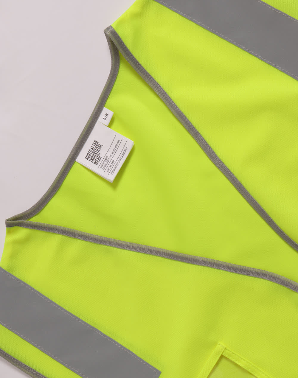 Hi Vis Safety Zip Vest With ID & Utility Pockets SH-SW04