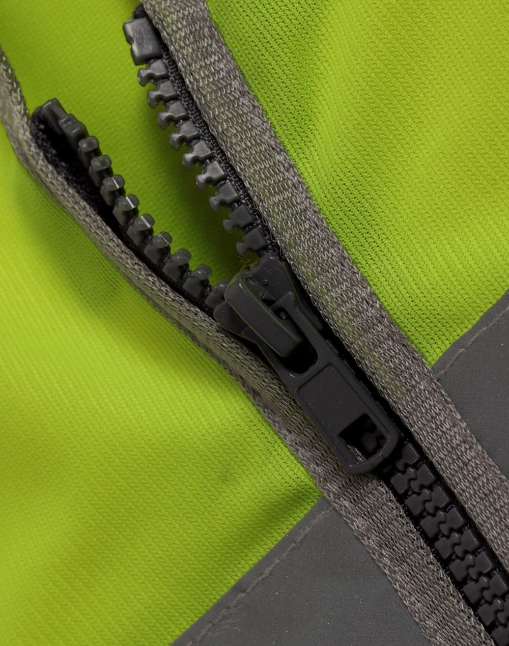 Hi Vis Safety Zip Vest With ID & Utility Pockets SH-SW04