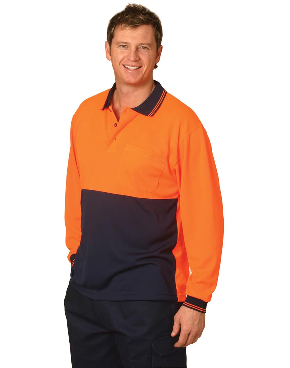 CoolDry Micro-mesh Safety Polo SW05CD