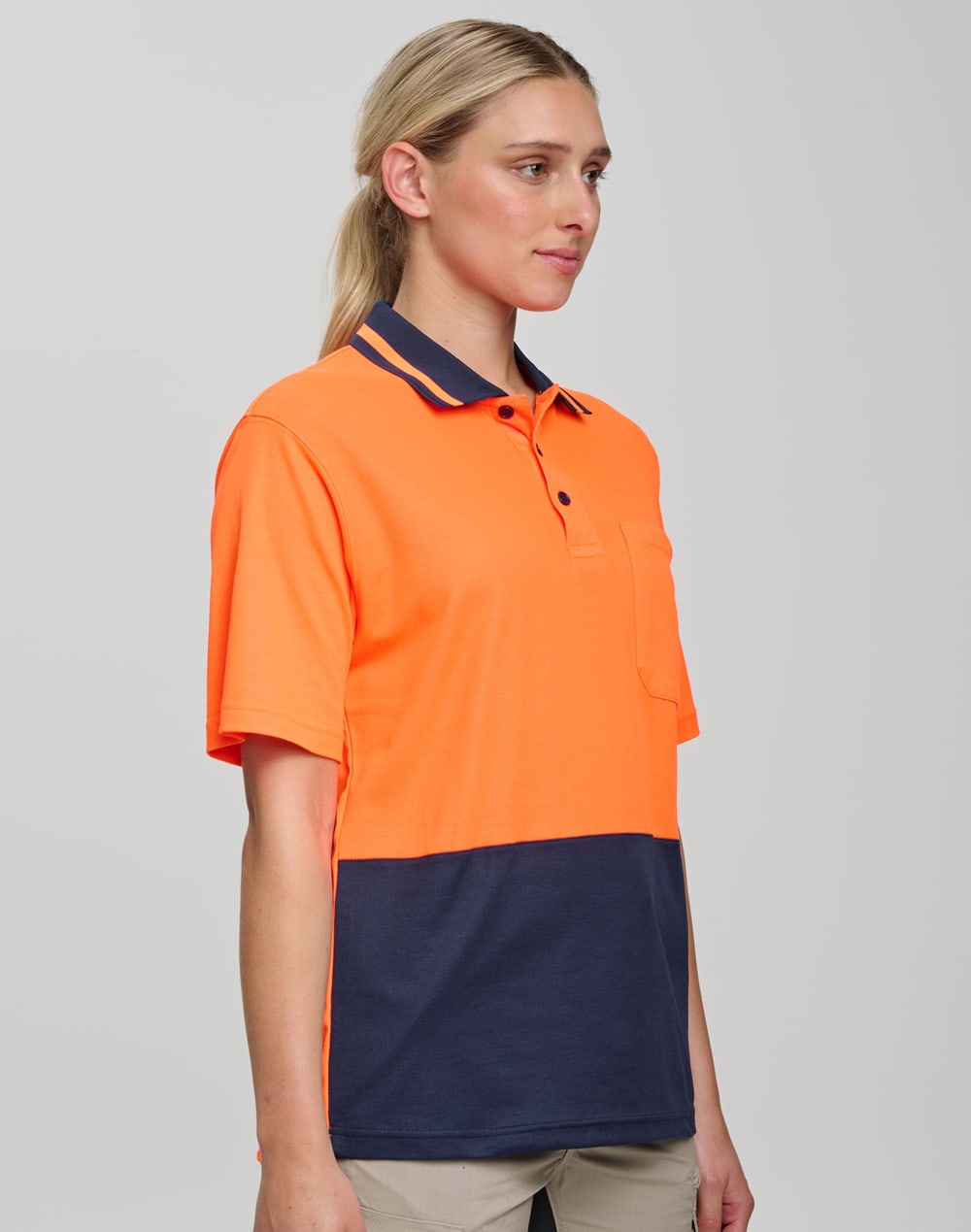 Hi-Vis truedry safety polo S/S SH-SW12