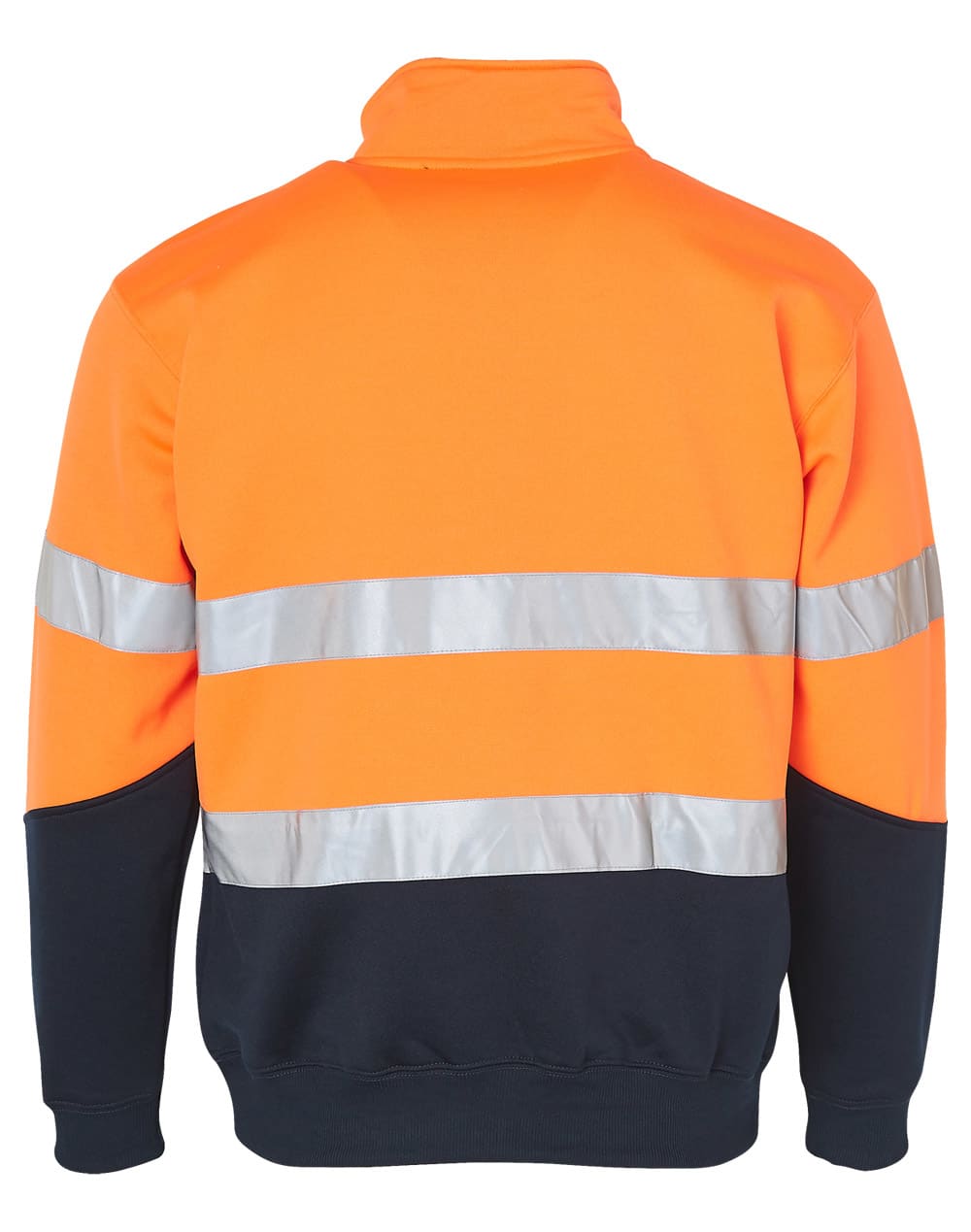 Mens High Visibility Long Sleeve Fleecy Sweat SW14 | 