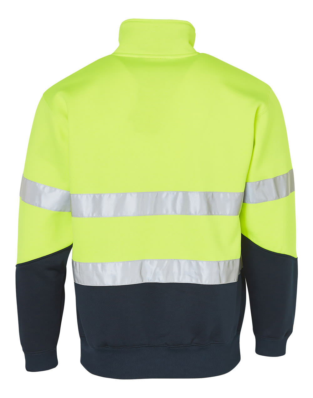 Mens High Visibility Long Sleeve Fleecy Sweat SW14 | 