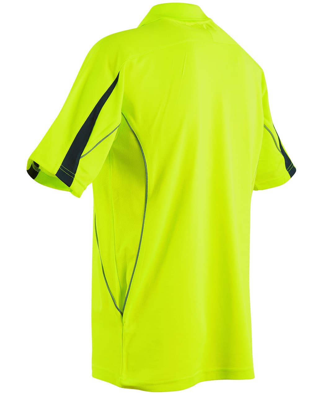 Mens TrueDry Hi-Vis Polo with Reflective Piping SW25A | 