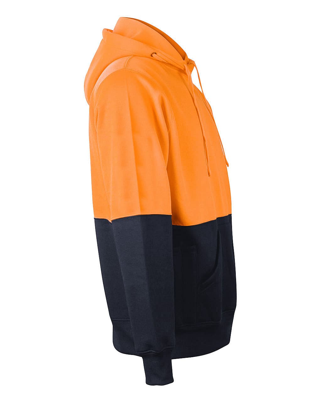 Adults Hi-Vis Two Tone Kangaroo Pocket Hoodie SW38 | 