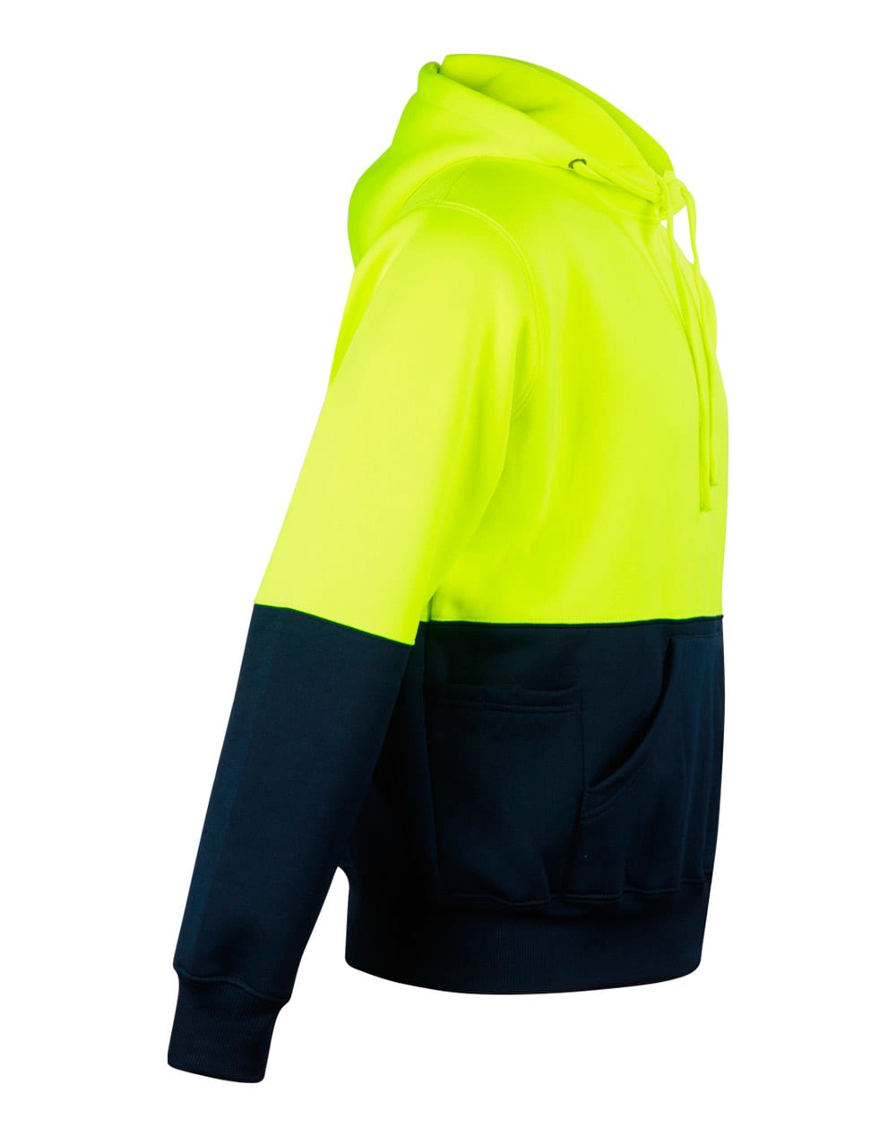 Adults Hi-Vis Two Tone Kangaroo Pocket Hoodie SW38 | 