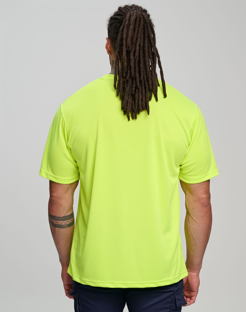 Cooldry Hi-Vis Mini Waffle Safety Tee SH-SW39