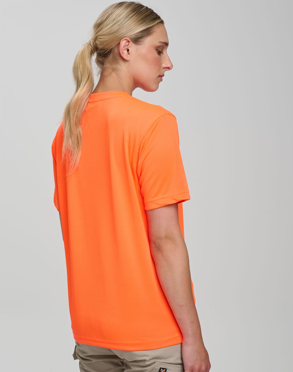 Cooldry Hi-Vis Mini Waffle Safety Tee SH-SW39