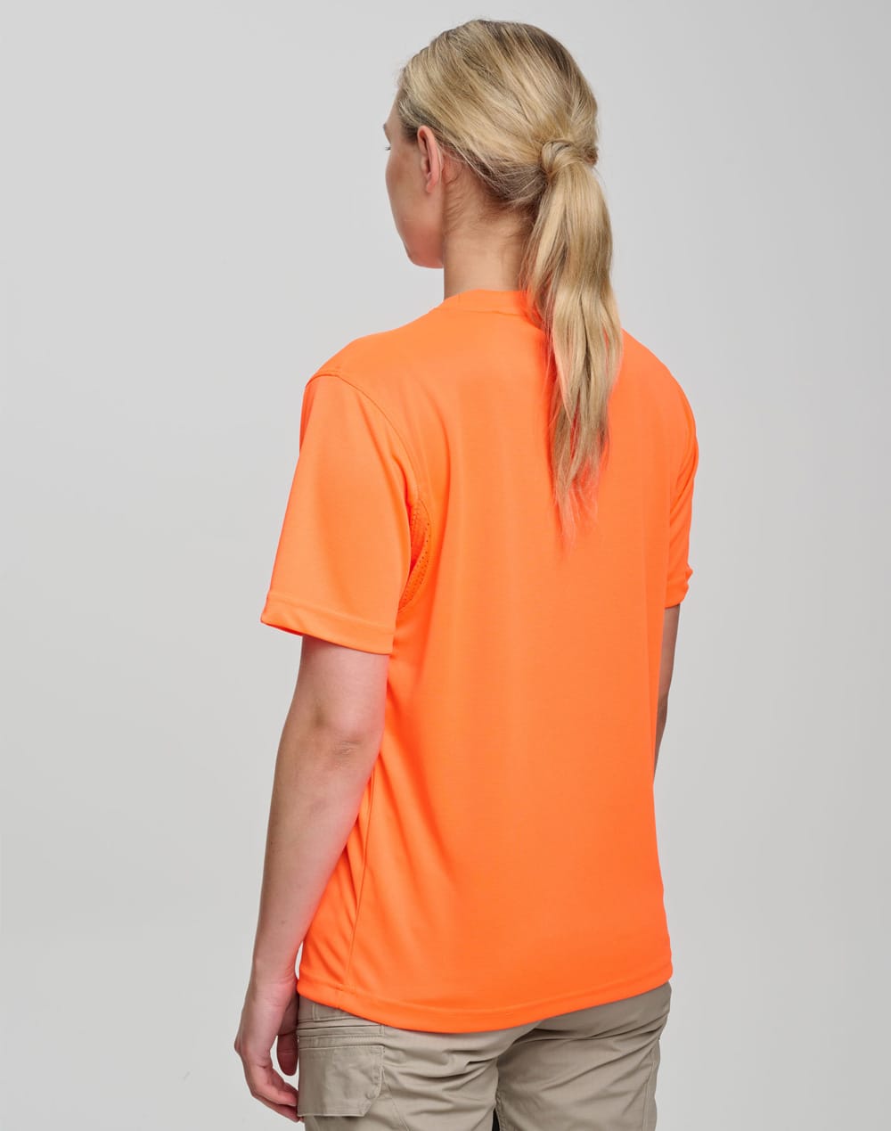 Cooldry Hi-Vis Mini Waffle Safety Tee SH-SW39