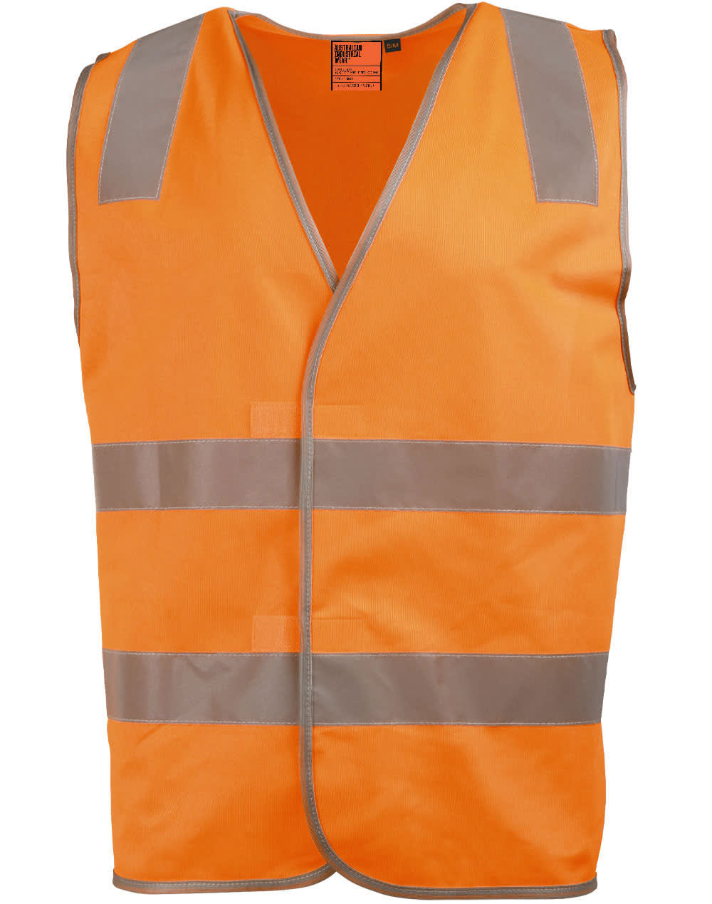 Safety Vest With Shoulder Tapes SW43 | Orange