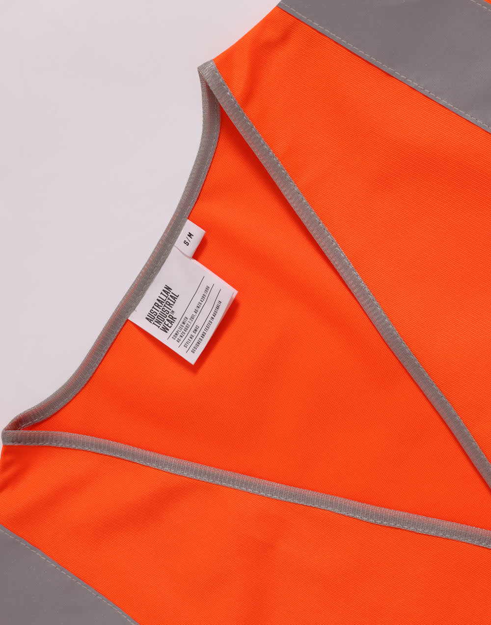 Hi Vis Safety Vest With Shoulder Reflective Tapes SH-SW43