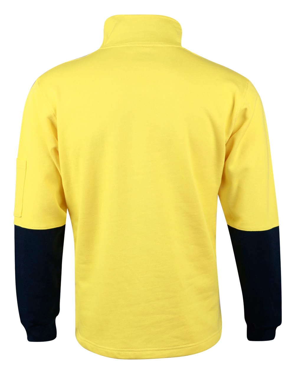 Mens Hi-Vis Two Tone Cotton Fleecy Sweat SW47 | 