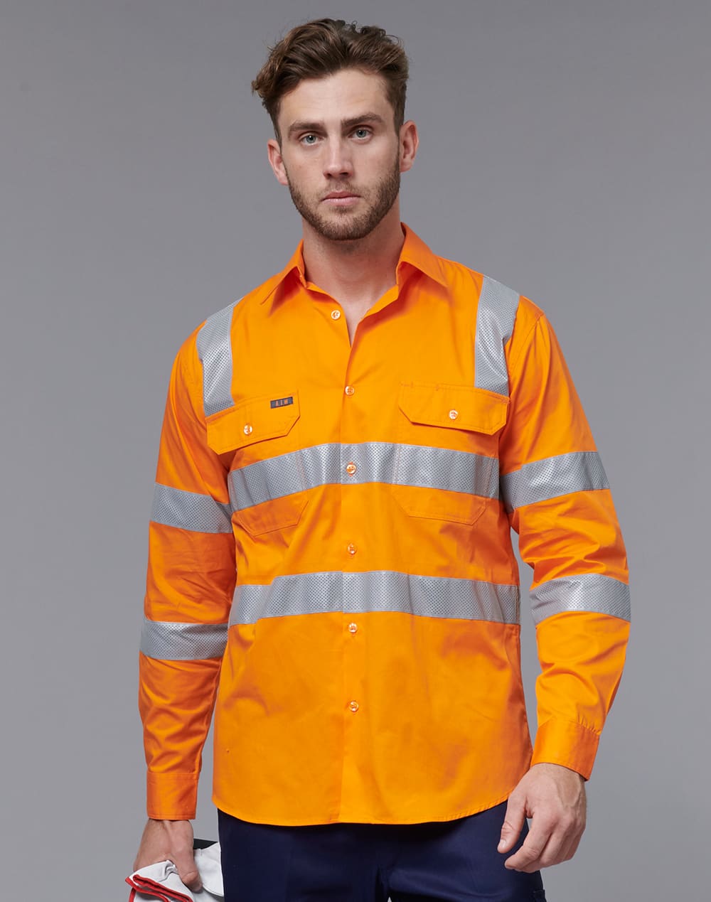 Unisex Biomotion Vic Rail Light Weight Safety Shirt SW55 | 