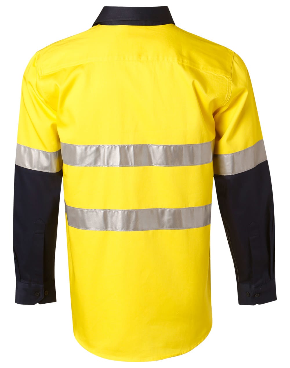 Men's Hi-Vis Cotton Twill L/S Safety Shirt (3M tape) SH-SW68