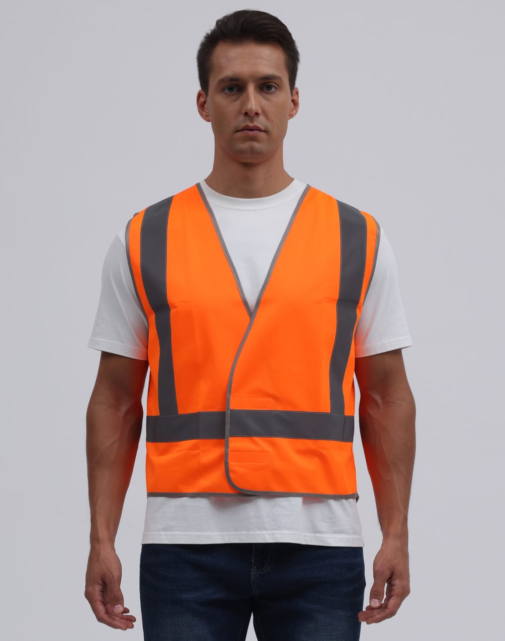 Hi-Vis X Back Safety Vest with Tail SH-SW72
