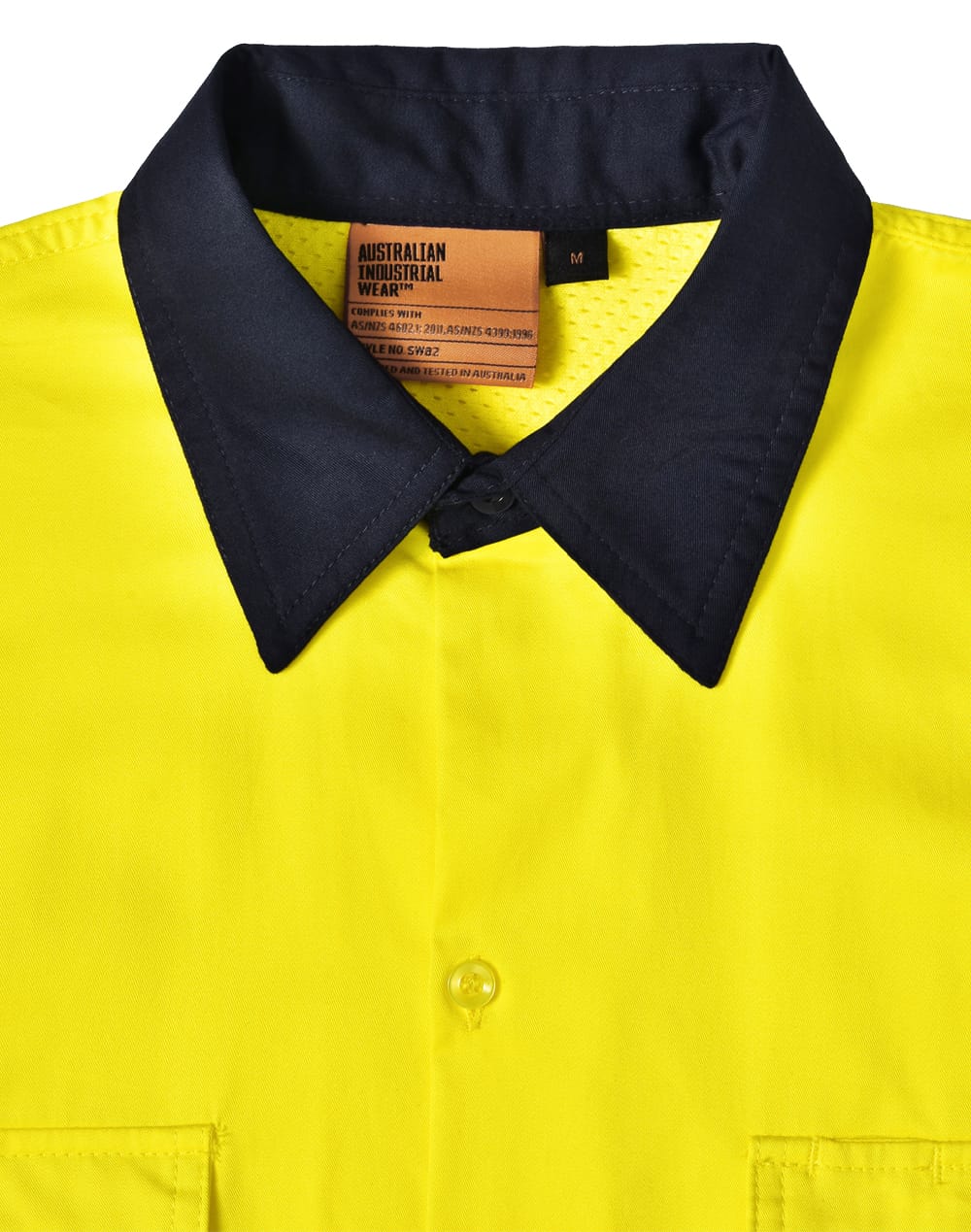 Unisex Hi Vis Cool-Breeze Safety Ls Shirt (Generic Tape) SW82 | 