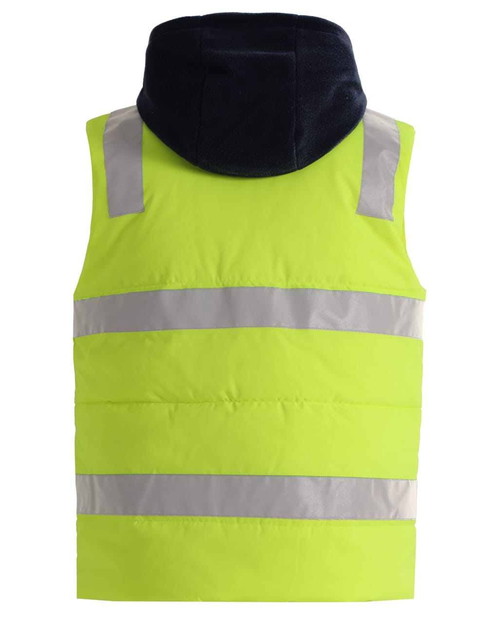 Unisex Hi Vis Hooded Puffer Vest SH-SW93
