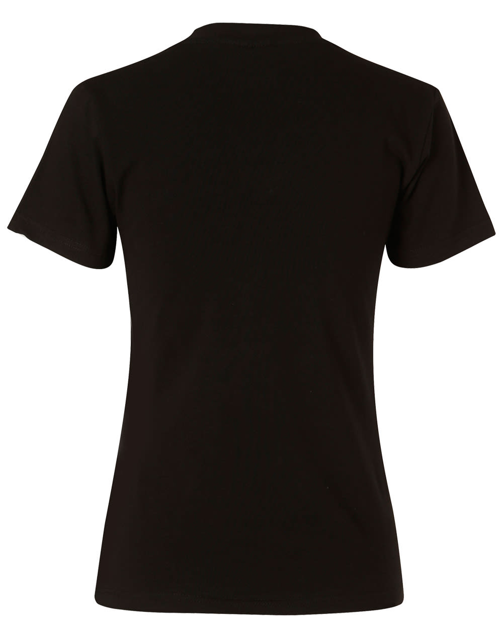 Ladies Cotton Stretch V-Neck Short Sleeves Tee Shirt TS04A | 