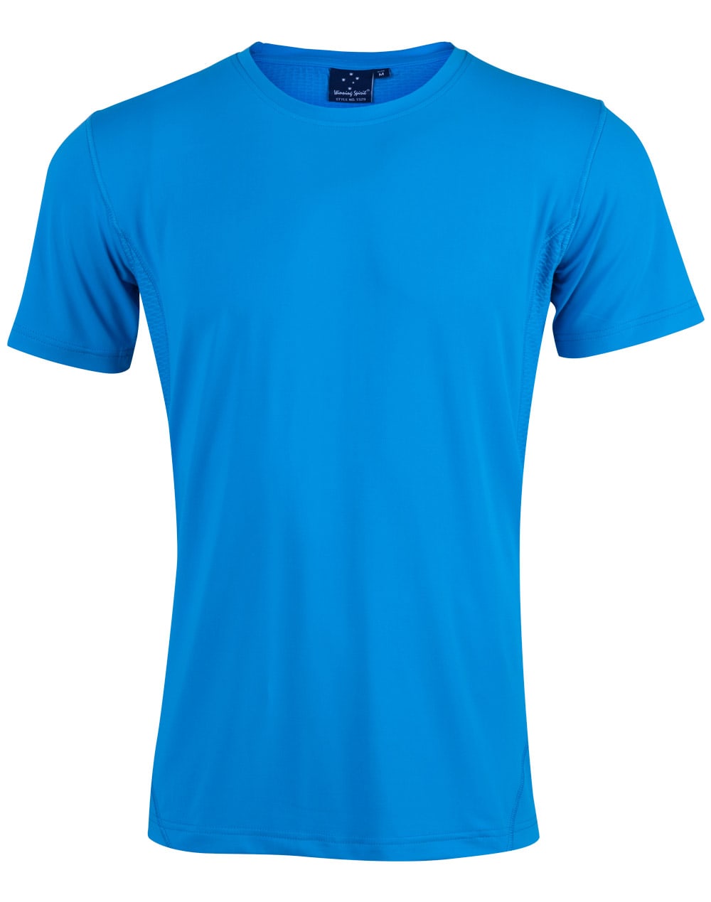 Mens CoolDry Stretch Tee Shirt TS29 | Cyan