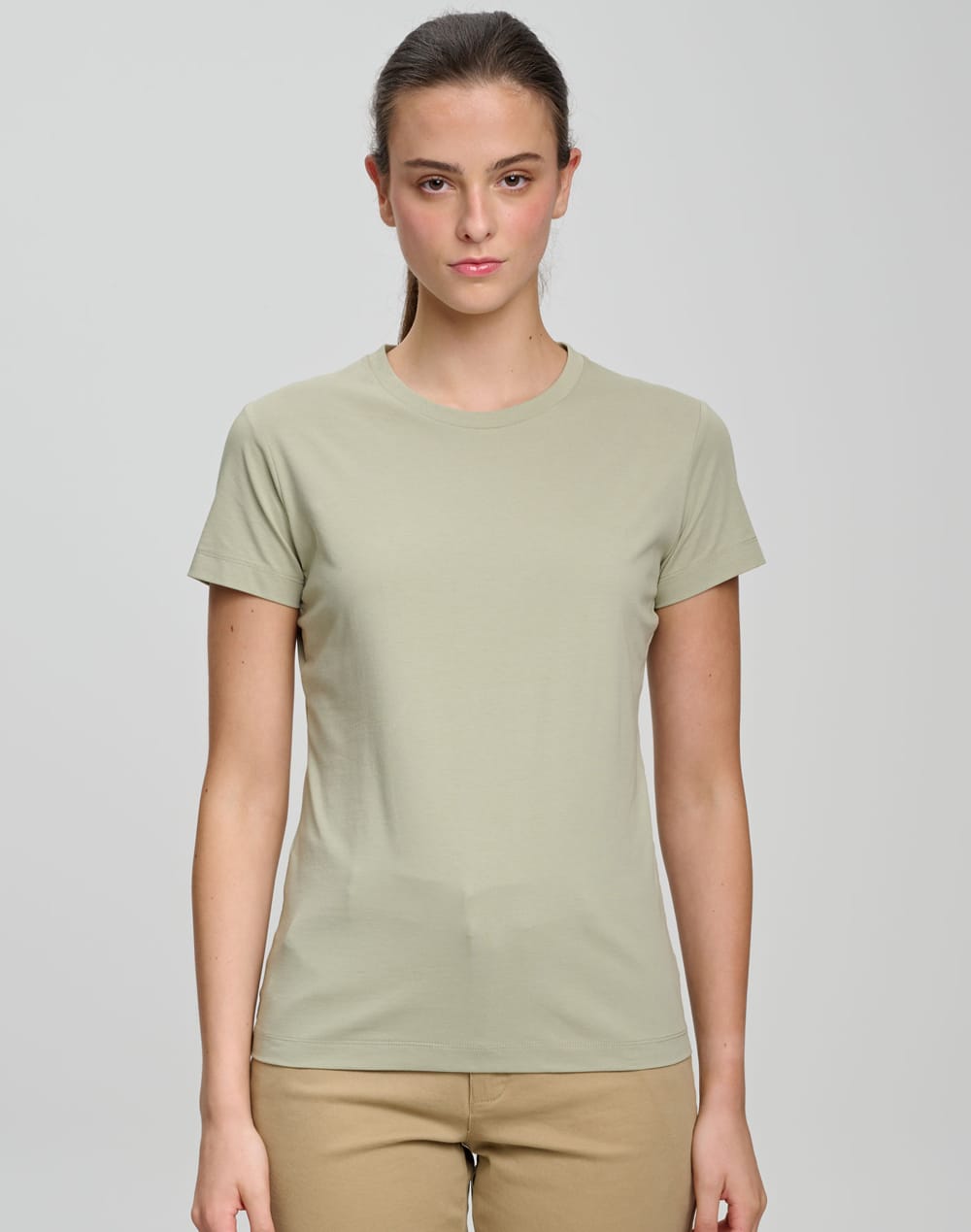 Ladies' Premium Cotton Face S/S Tee Shirt SH-TS44