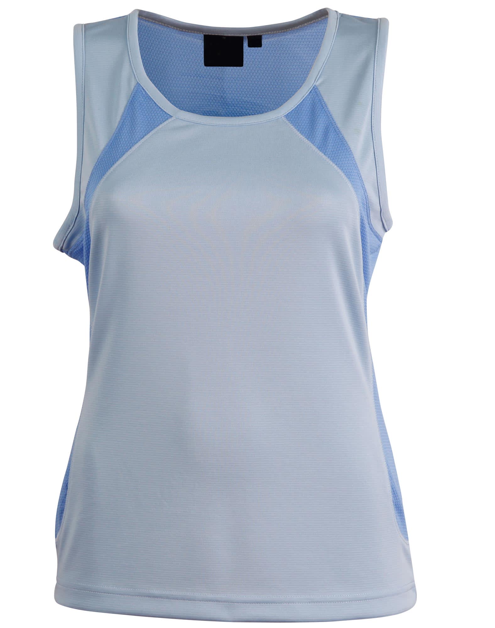 Ladies CoolDry Athletic Singlet TS74 | Sky/Light Blue