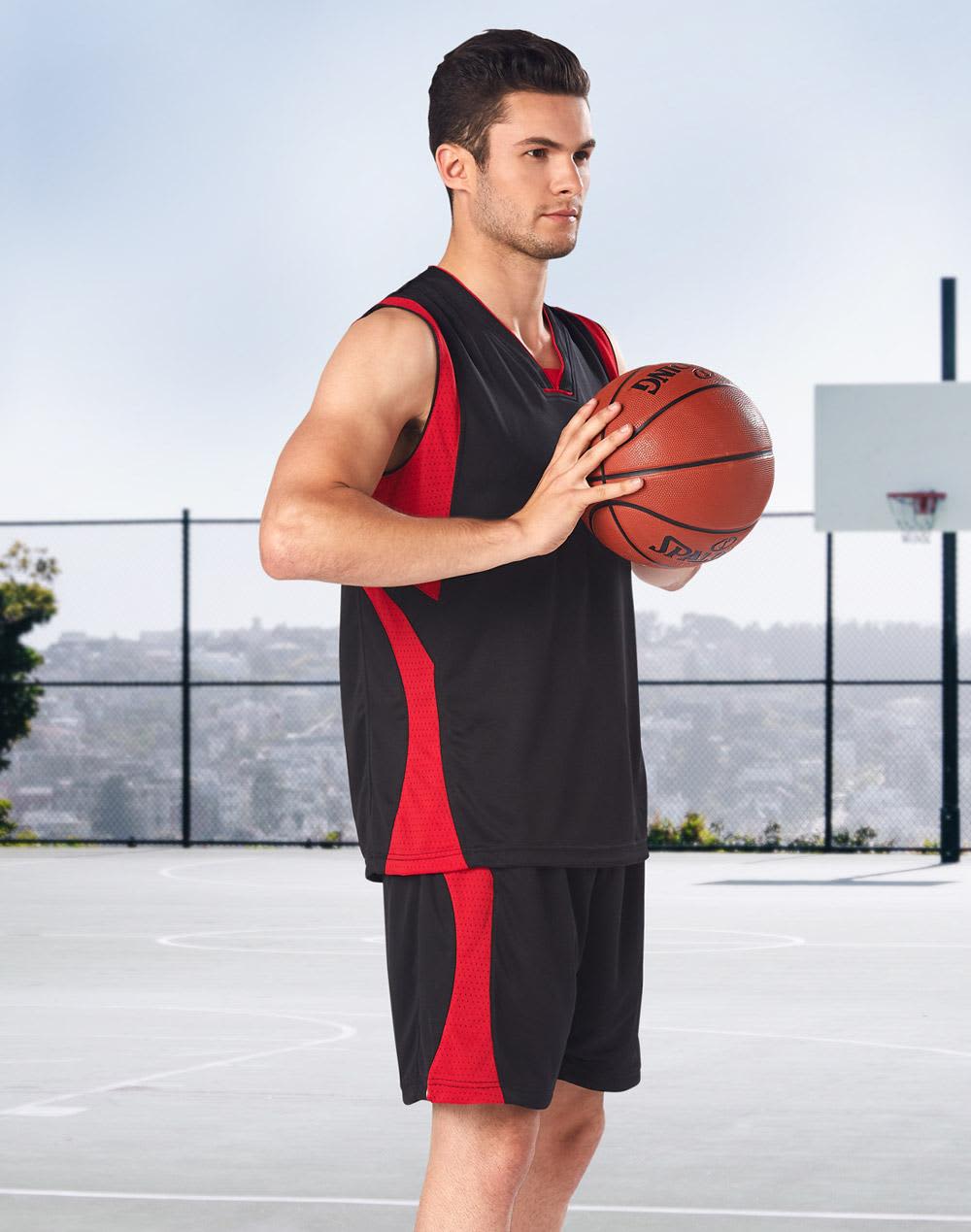 Adults CoolDry Basketball Contrast Colour Singlet TS83