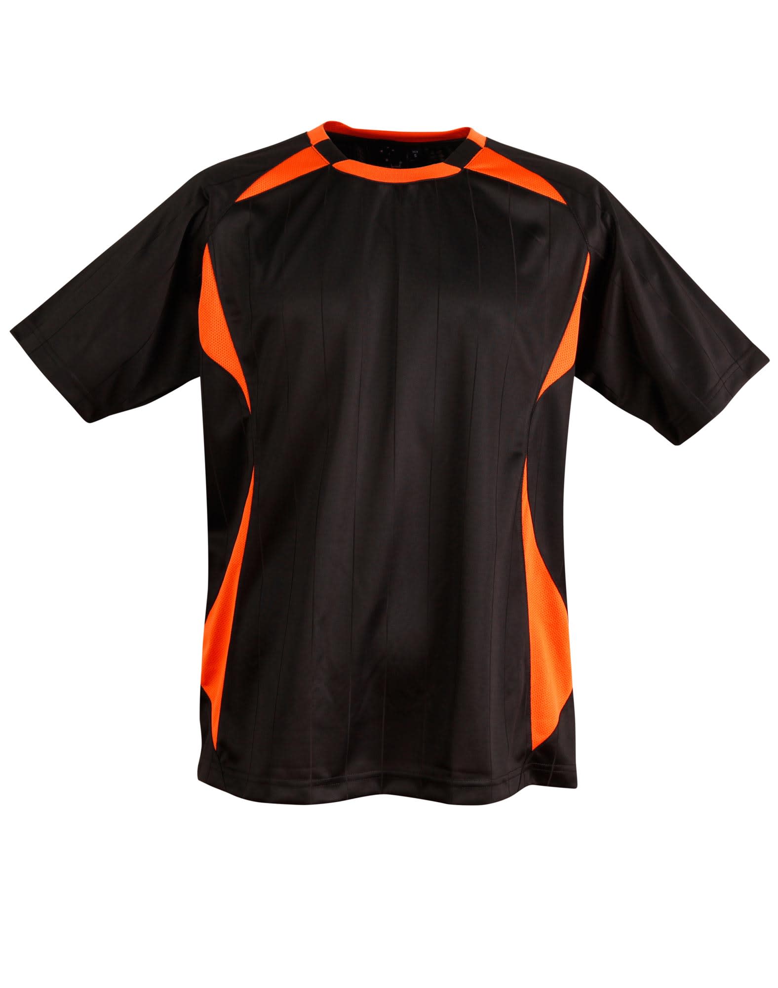 Kids CoolDry Soccer Jersey TS85K | Black/Orange