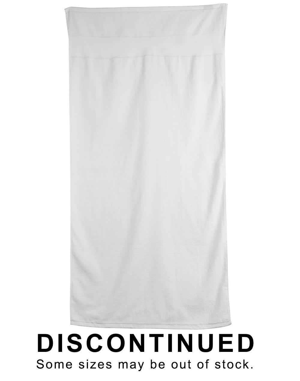 terry velour beach towel 75×150 cm