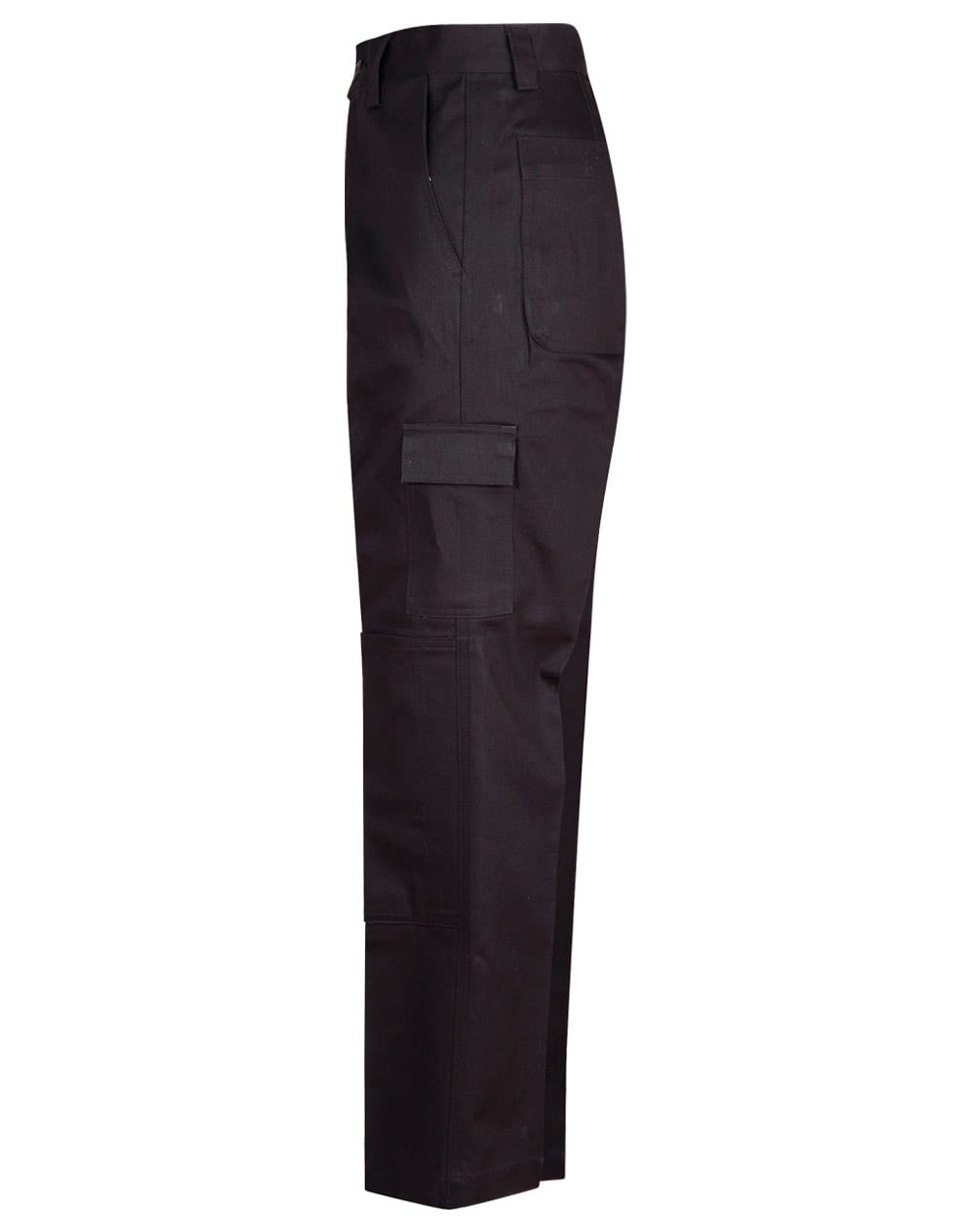 Men's Cotton Drill Pre-shrunk Cargo Pants With Knee Pads - WP03 Image