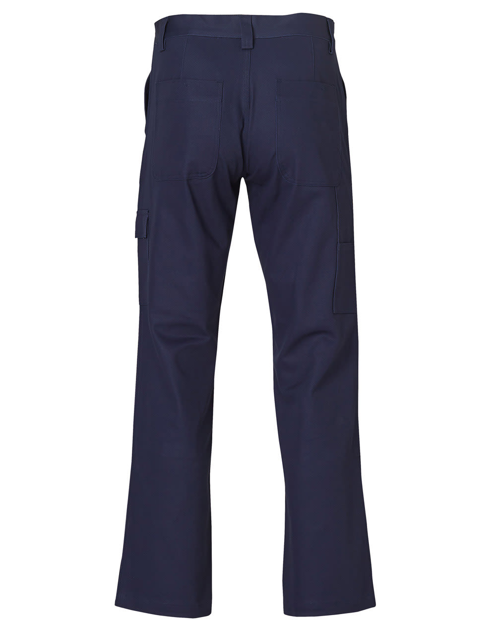Men's Cotton Drill Pre-shrunk Cargo Pants With Knee Pads - WP03 Image