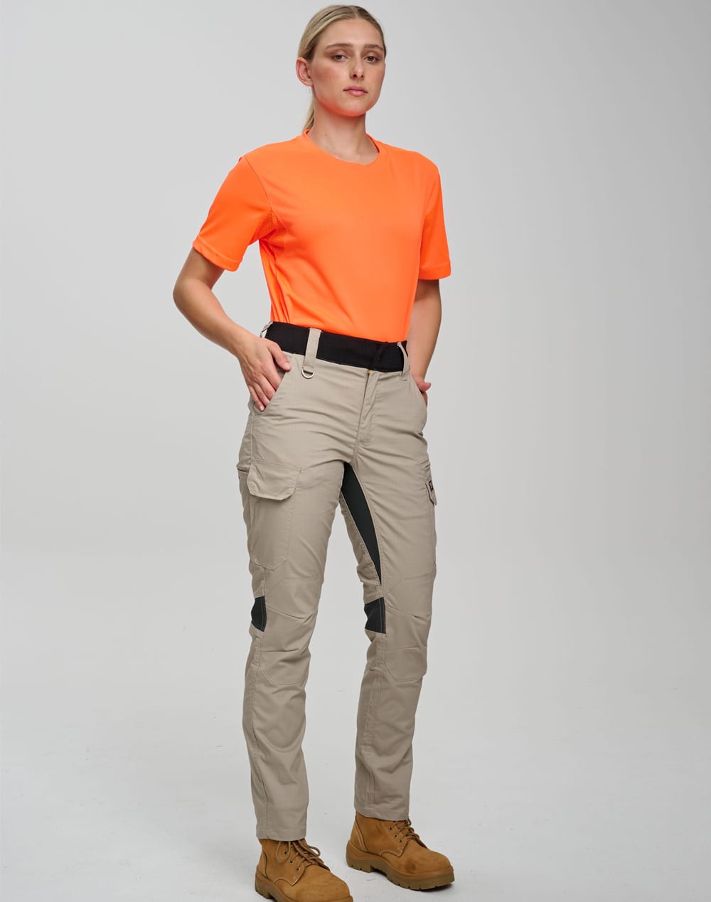 Rip-Stop Poly/Cotton Stretch Work Pants SH-WP24