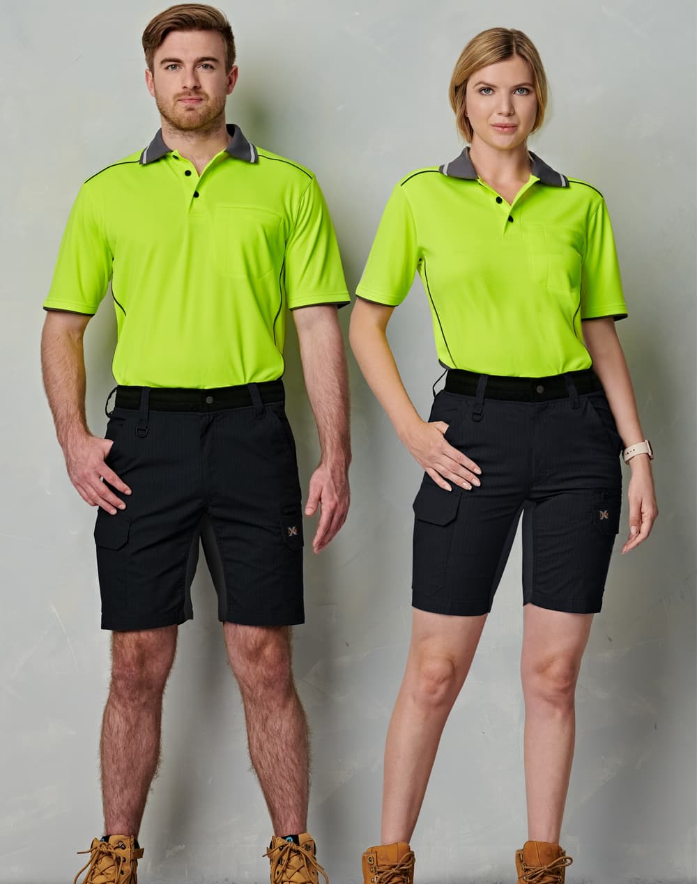 Unisex Ripstop Stretch Work Shorts WP25