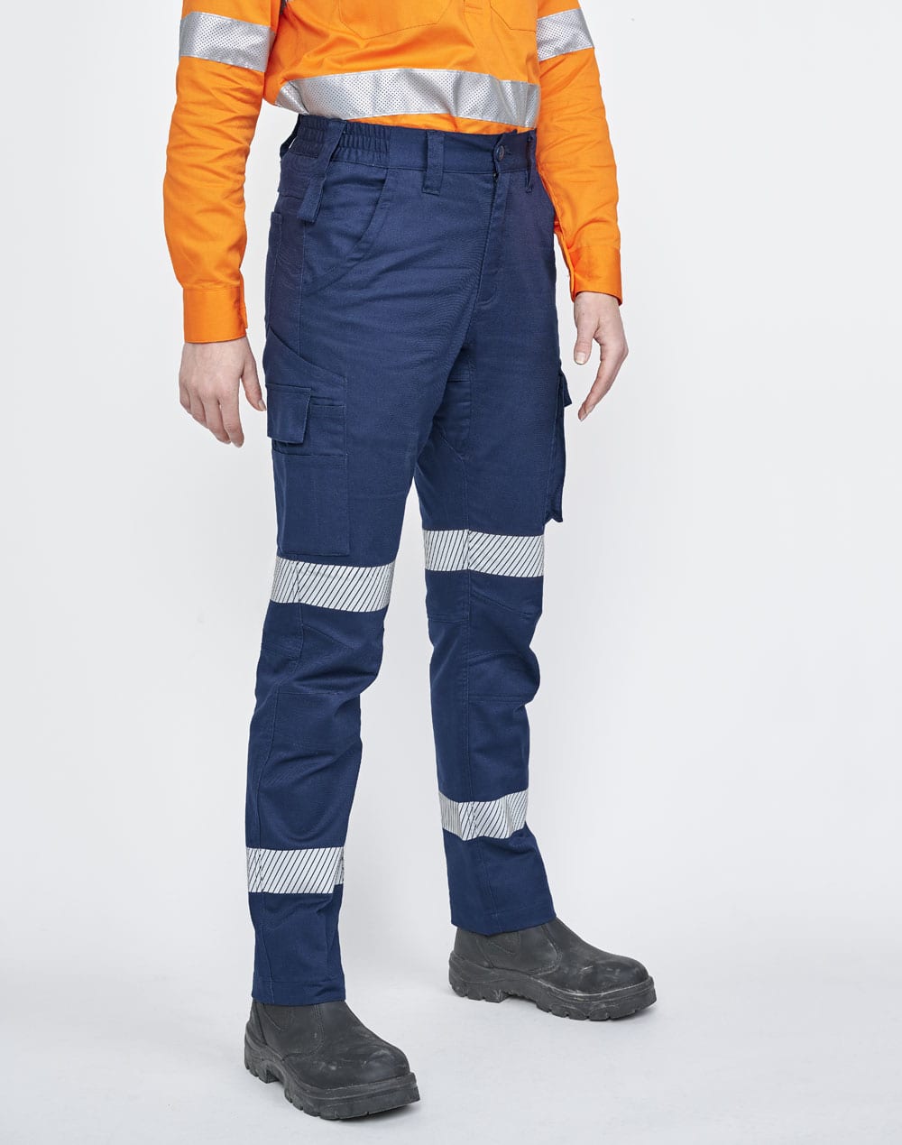 Unisex Cotton Stretch Ripstop Segmented Work Pants SH-WP26HV