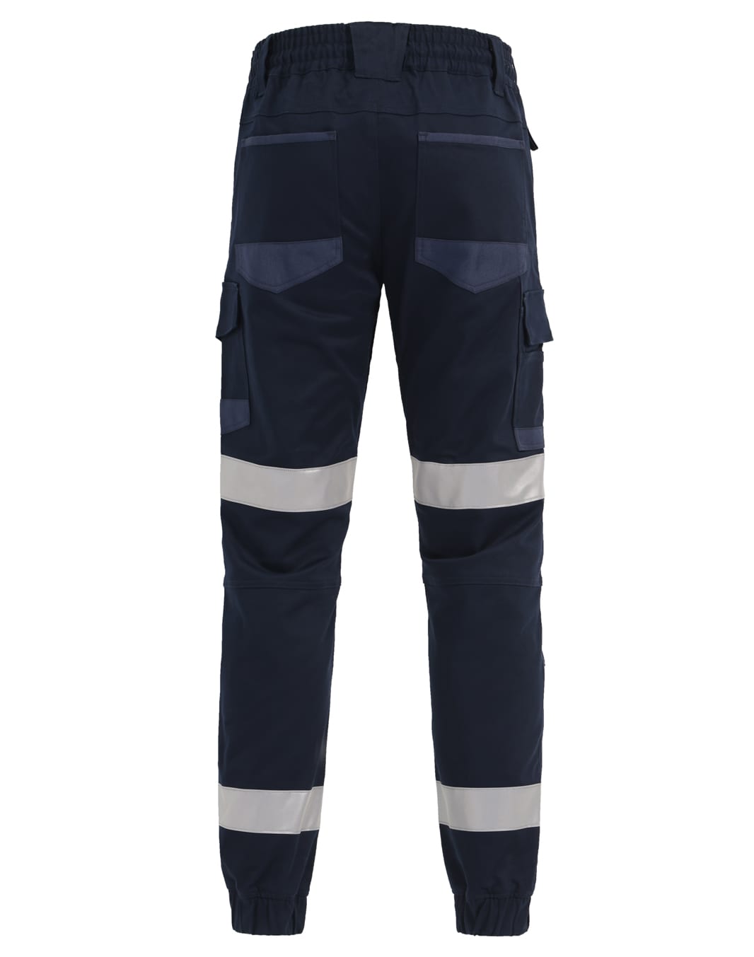 Cotton Stretch Drill Cuffed Work Pants With Tapes SH-WP28HV