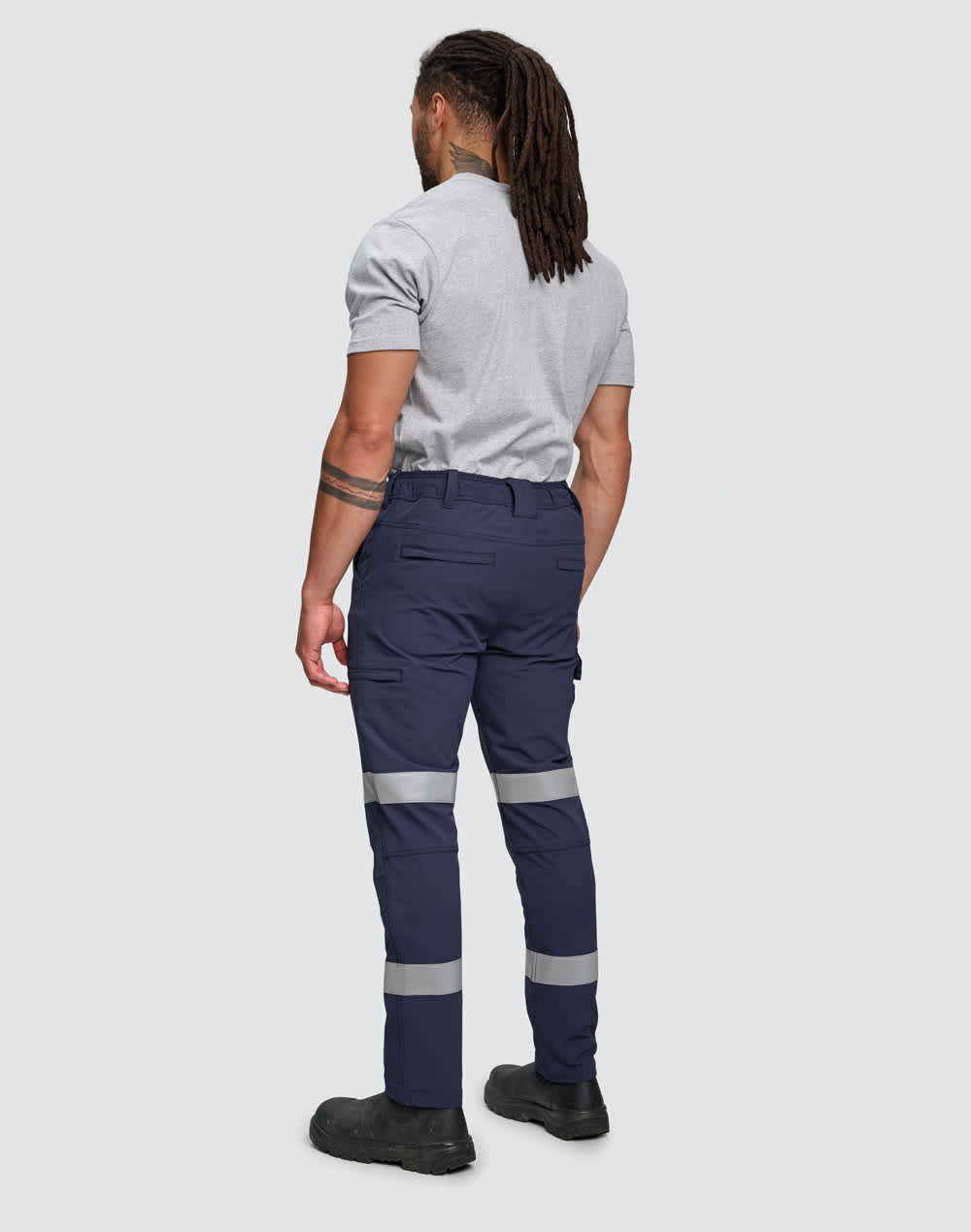 DWR Water Repellent Flexi Work Pants With Tapes SH-WP30HV