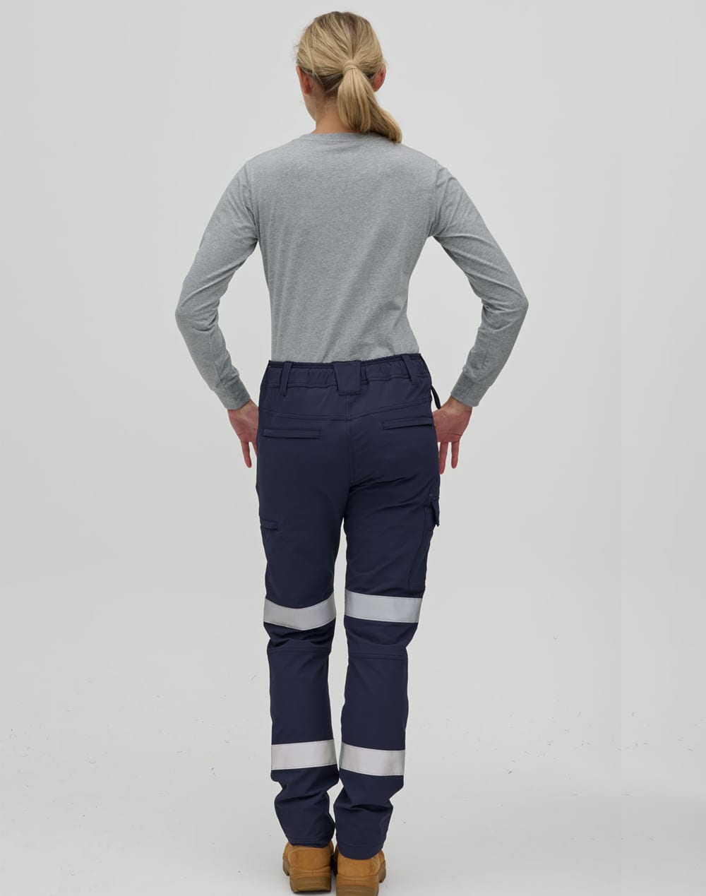DWR Water Repellent Flexi Work Pants With Tapes SH-WP30HV