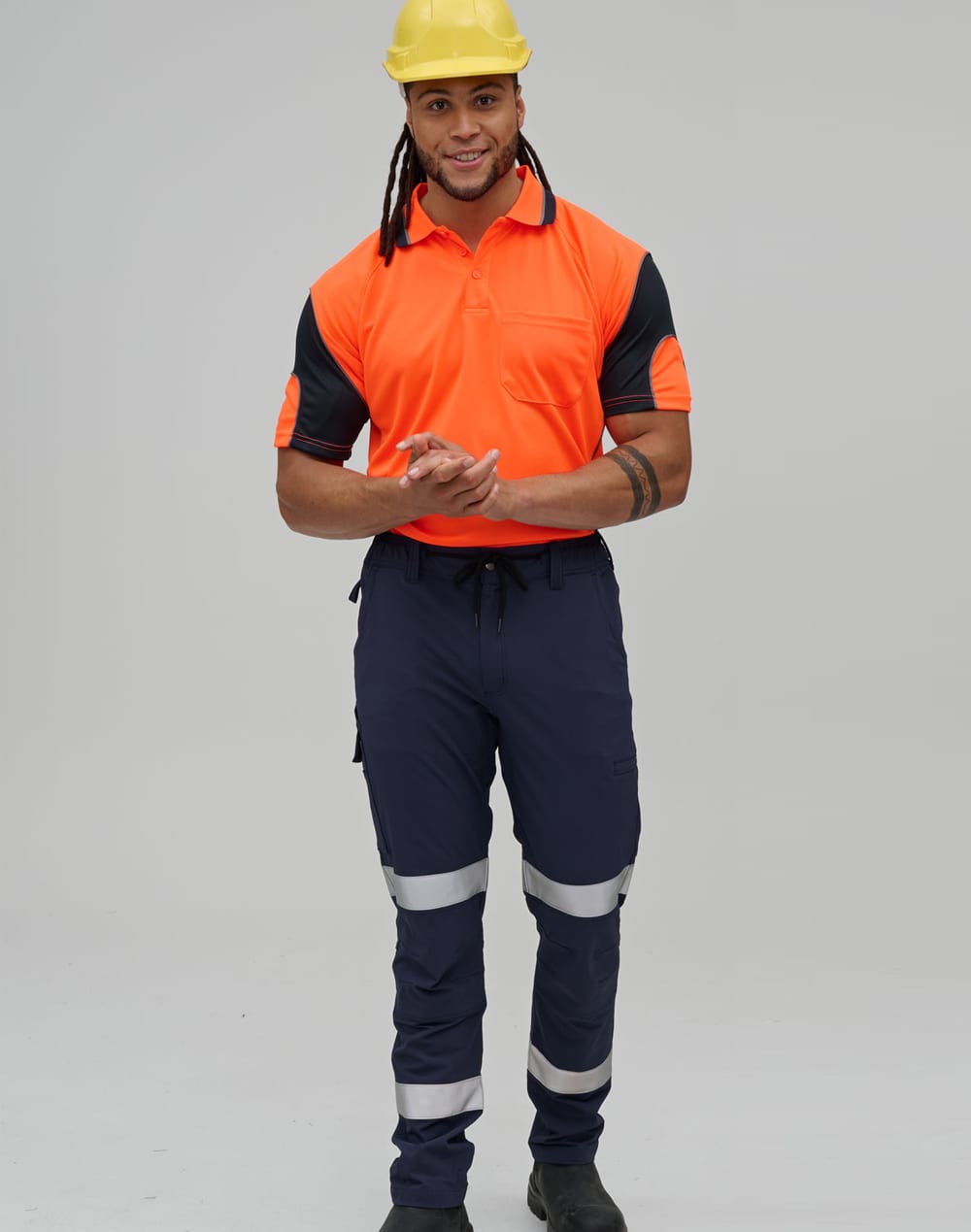DWR Water Repellent Flexi Work Pants With Tapes SH-WP30HV