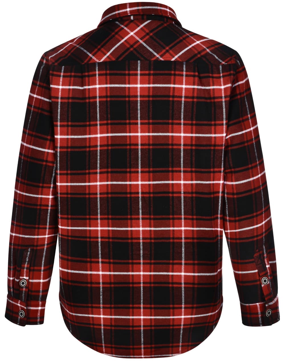 Unisex Quilted Flannel Shirt Style Jacket