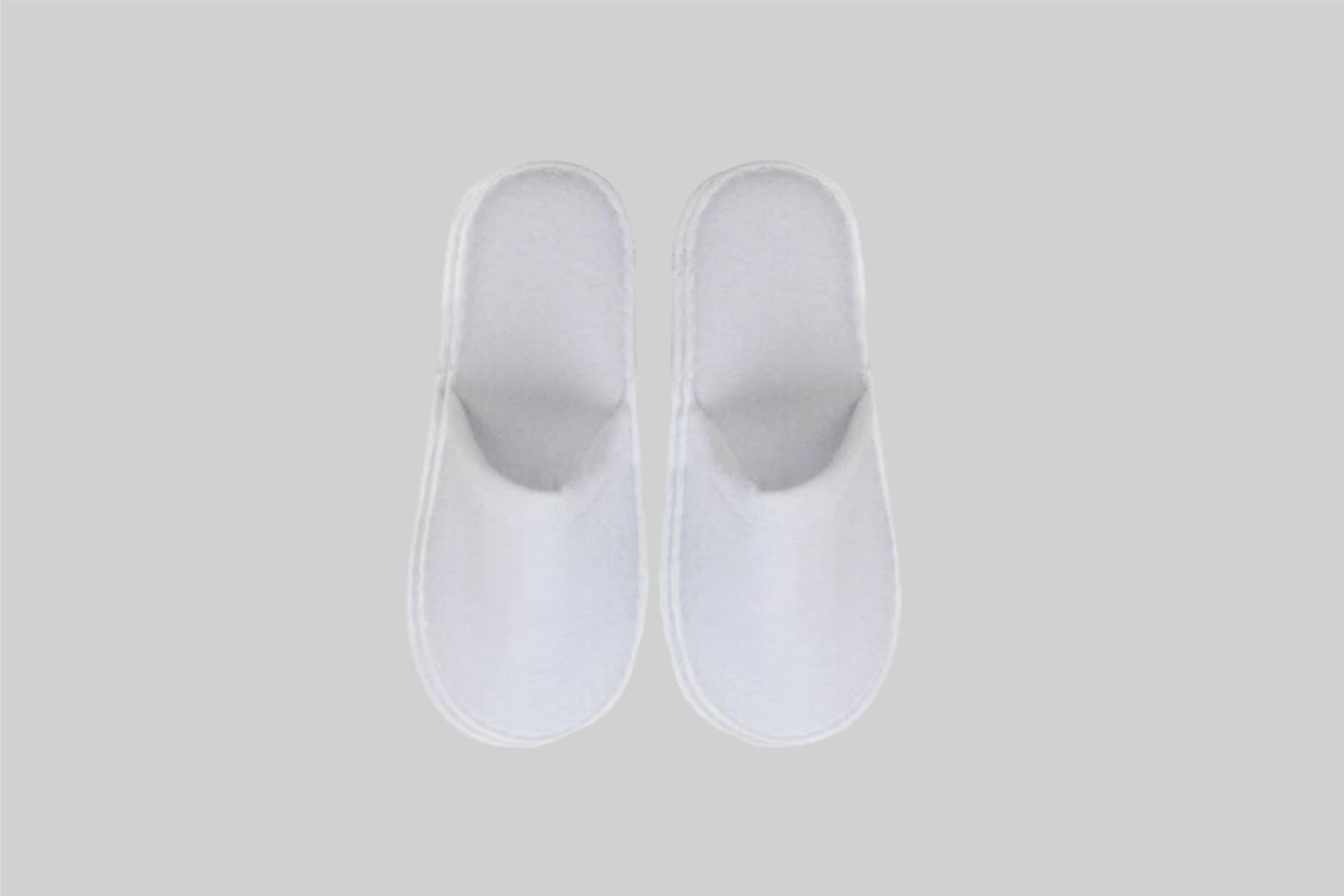 Spa Bathroom Slippers Closed Toe